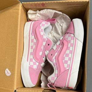 Vans Pink Checkered Knu Skool